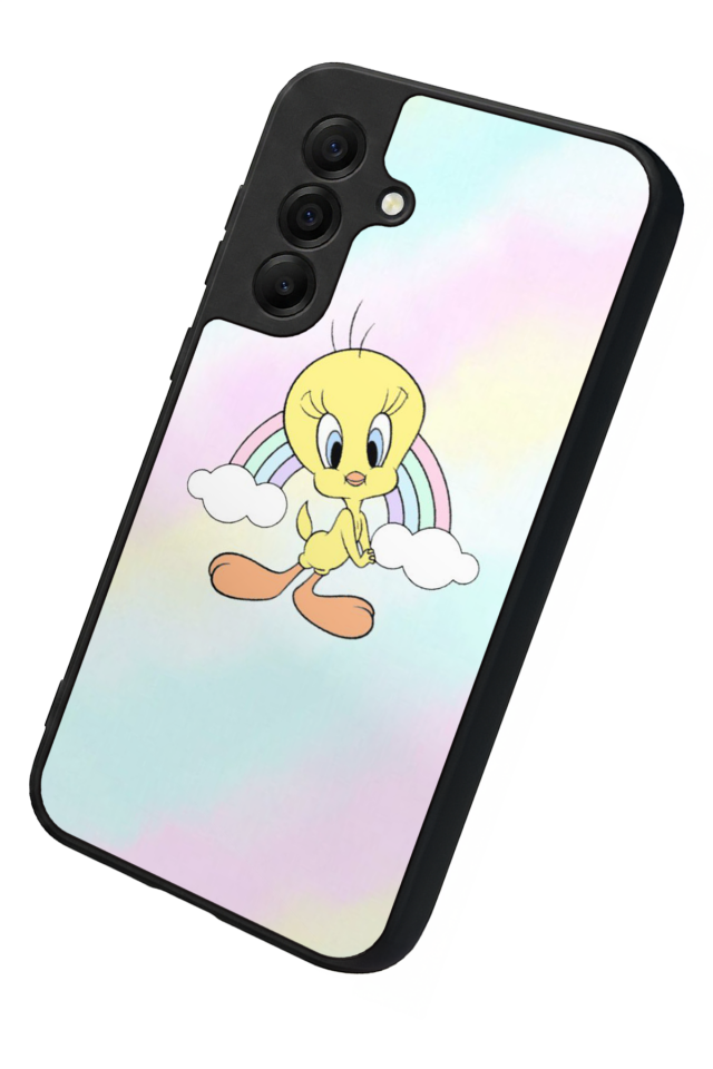 Samsung Galaxy A17 Uyumlu Tweety Tasarımlı Glossy Premium Kılıf