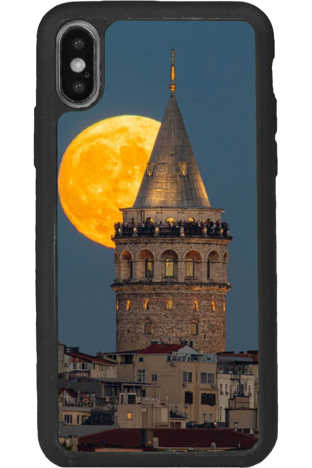 iPhone XS Max Uyumlu Mat Siyah uyumlu Kılıf – Yumuşak Silikon, Koruyucu, Şok Emici Kapak