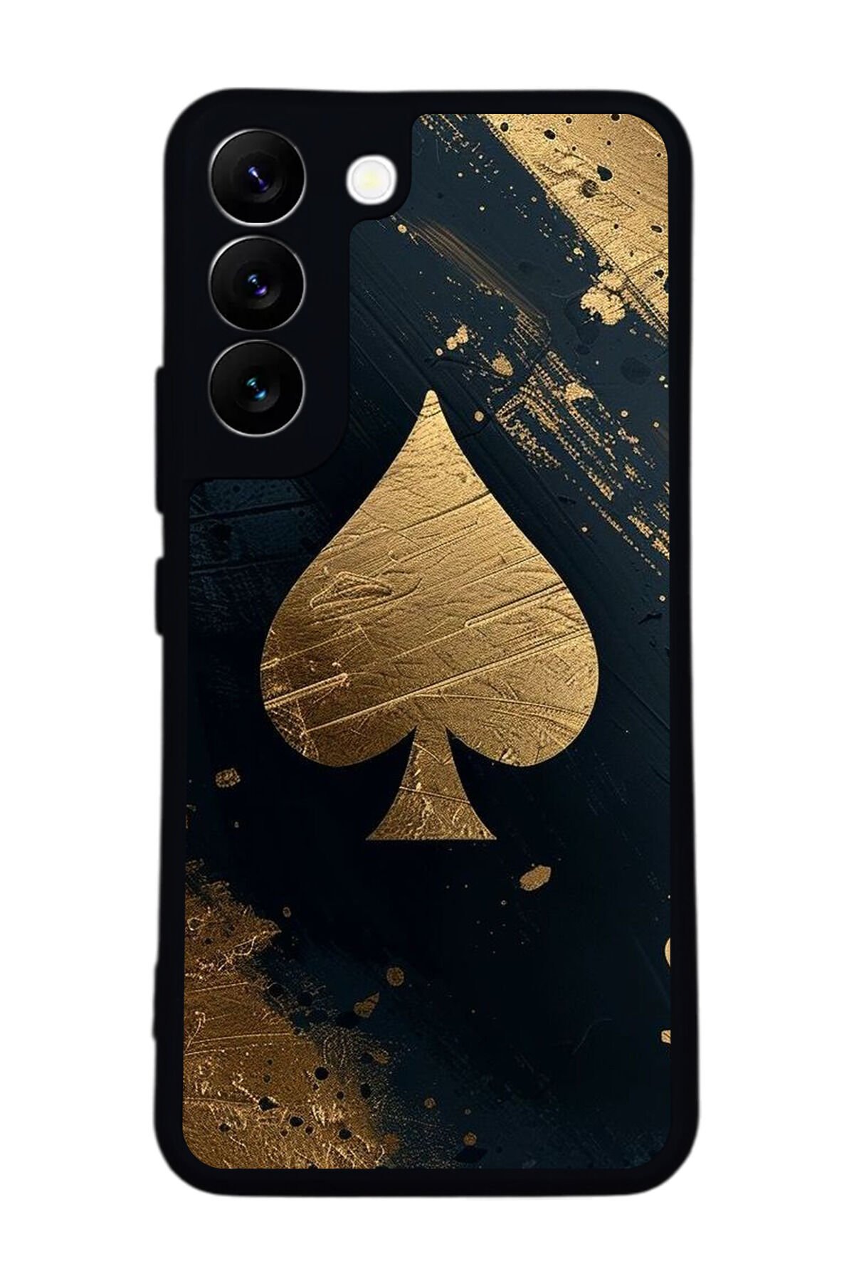 Samsung Galaxy S22 Uyumlu Kart Tasarımlı Glossy Premium Kılıf