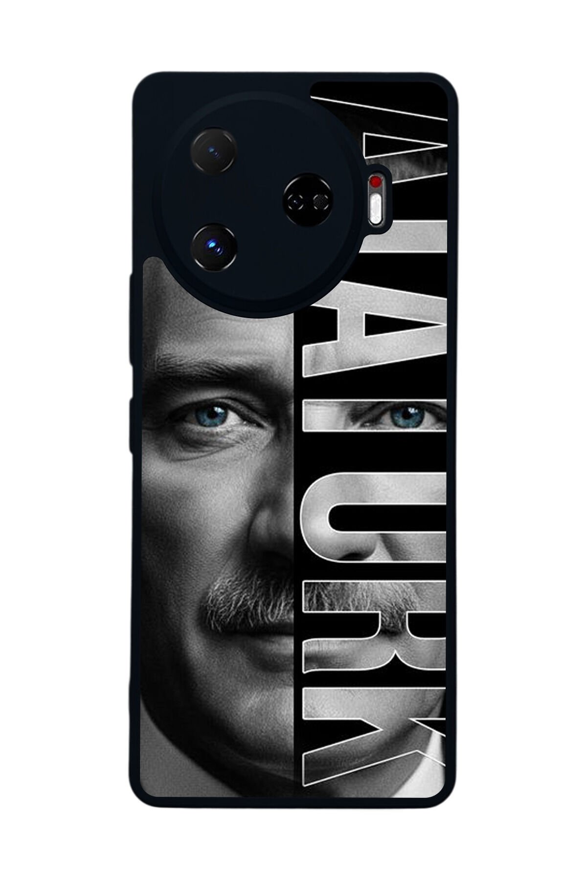 Tecno Camon 30 Pro Uyumlu Mustafa Kemal Ataturk Tasarımlı Glossy Premium Kılıf