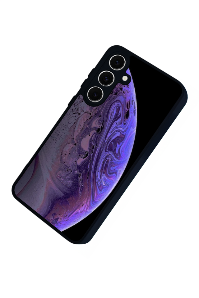 Samsung Galaxy A16 Uyumlu Ay Tasarımlı Glossy Premium Kılıf