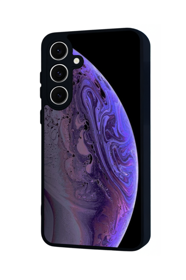 Samsung Galaxy A16 Uyumlu Ay Tasarımlı Glossy Premium Kılıf