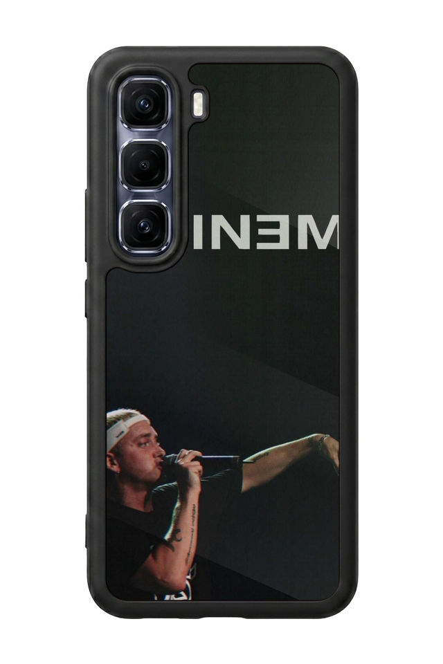 Infinix Hot 60 Pro Plus Uyumlu Eminem Tasarımlı Glossy Premium Kılıf