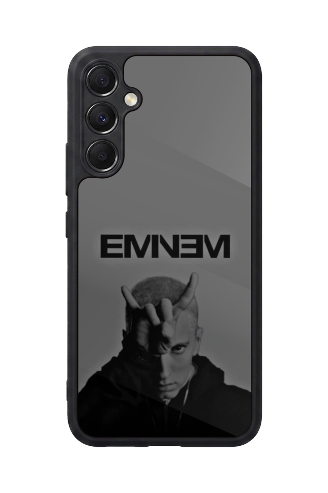 Samsung Galaxy A34 Uyumlu Eminem Tasarımlı Glossy Premium Kılıf