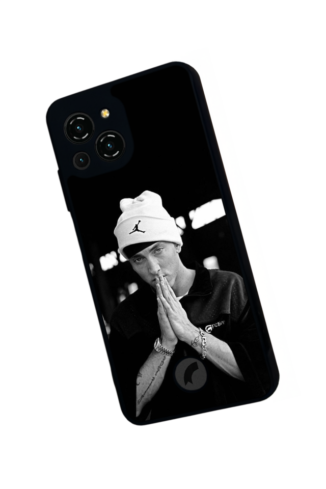 Reeder S23 Pro Max Uyumlu Eminem Tasarımlı Glossy Premium Kılıf