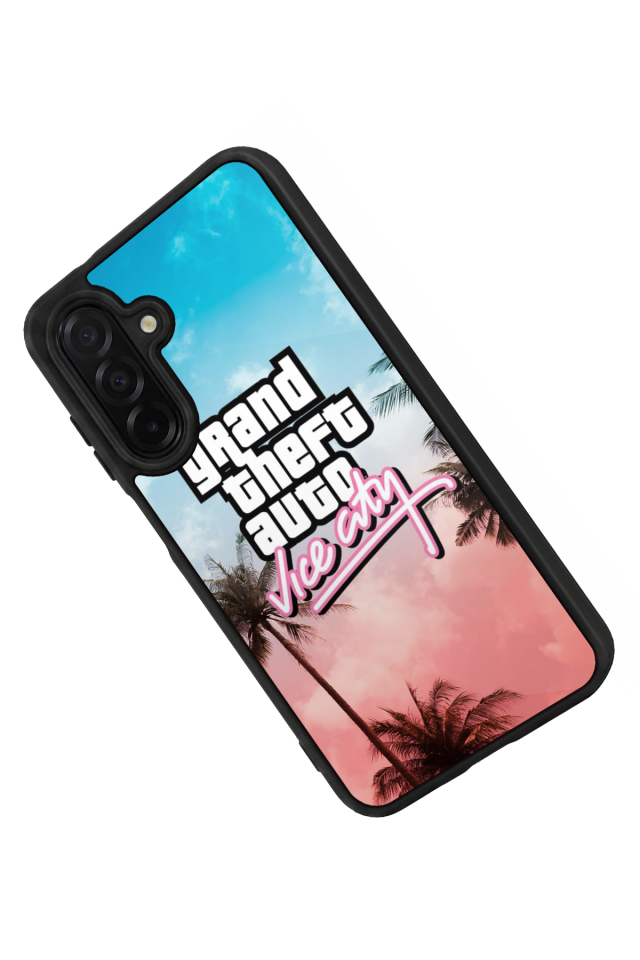 Samsung Galaxy A56 Uyumlu GTA Tasarımlı Glossy Premium Kılıf