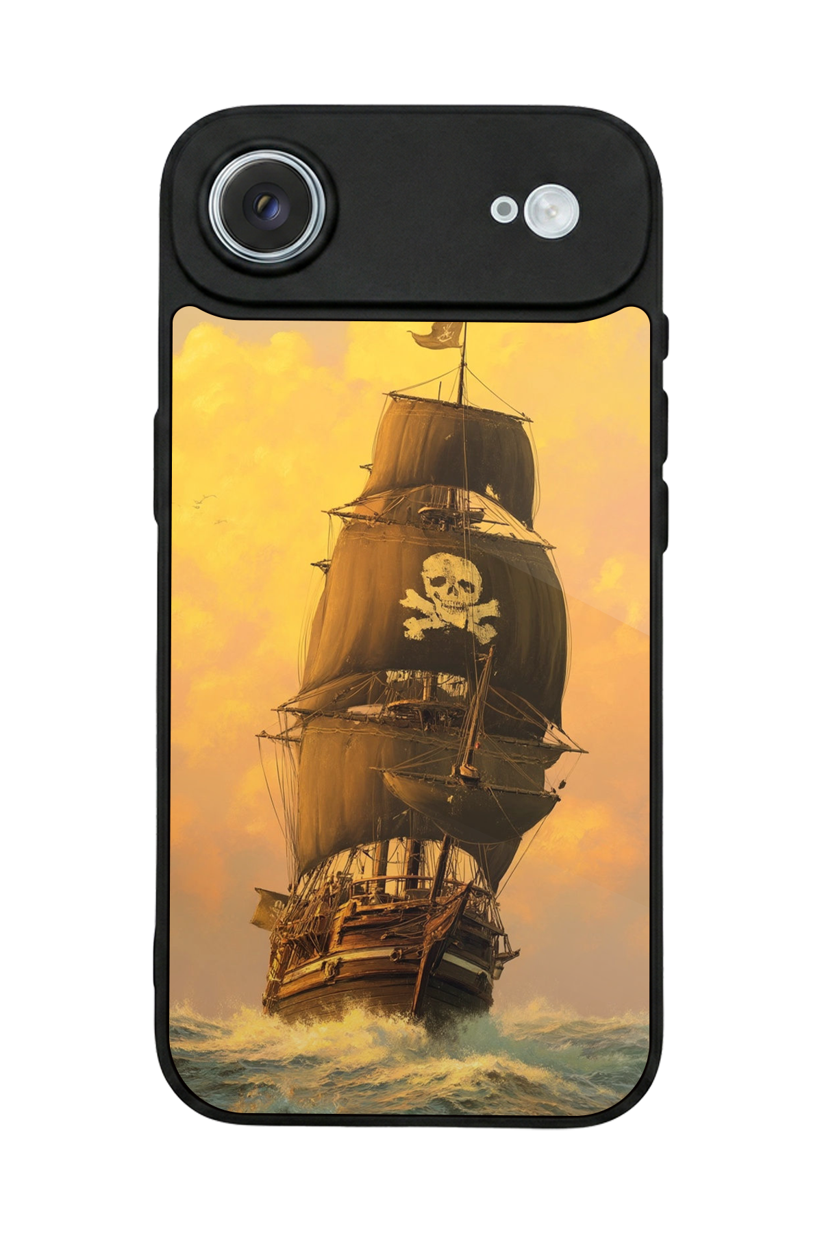 iPhone 17 Air Uyumlu Korsan Tasarımlı Glossy Premium Kılıf