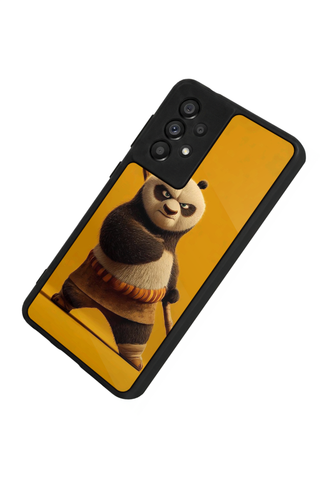 Samsung Galaxy A73 Uyumlu Kung Fu Panda Tasarımlı Glossy Premium Kılıf