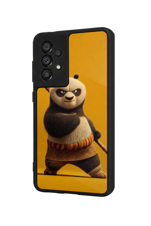 Samsung Galaxy A73 Uyumlu Kung Fu Panda Tasarımlı Glossy Premium Kılıf