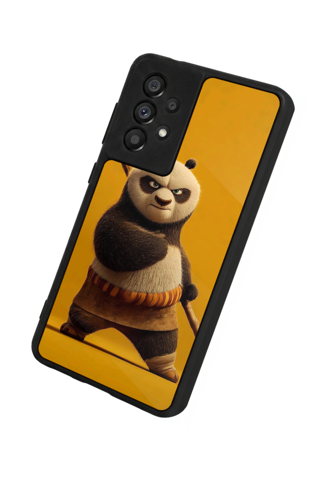 Samsung Galaxy A73 Uyumlu Kung Fu Panda Tasarımlı Glossy Premium Kılıf