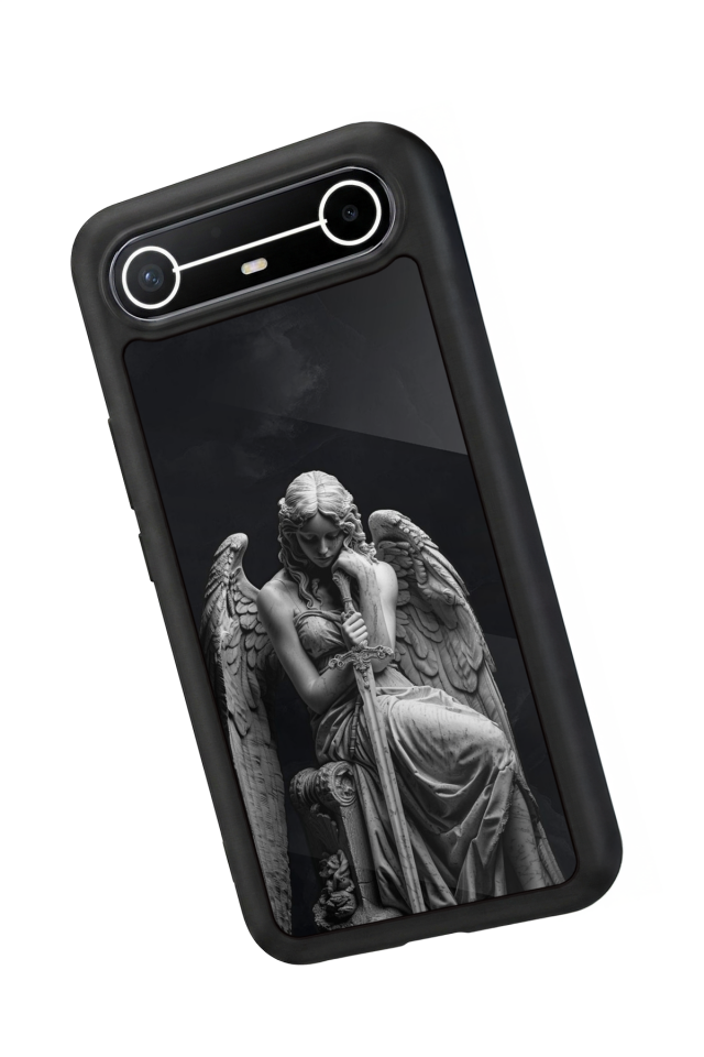 Tecno Spark Slim 5G Uyumlu Melek Tasarımlı Glossy Premium Kılıf