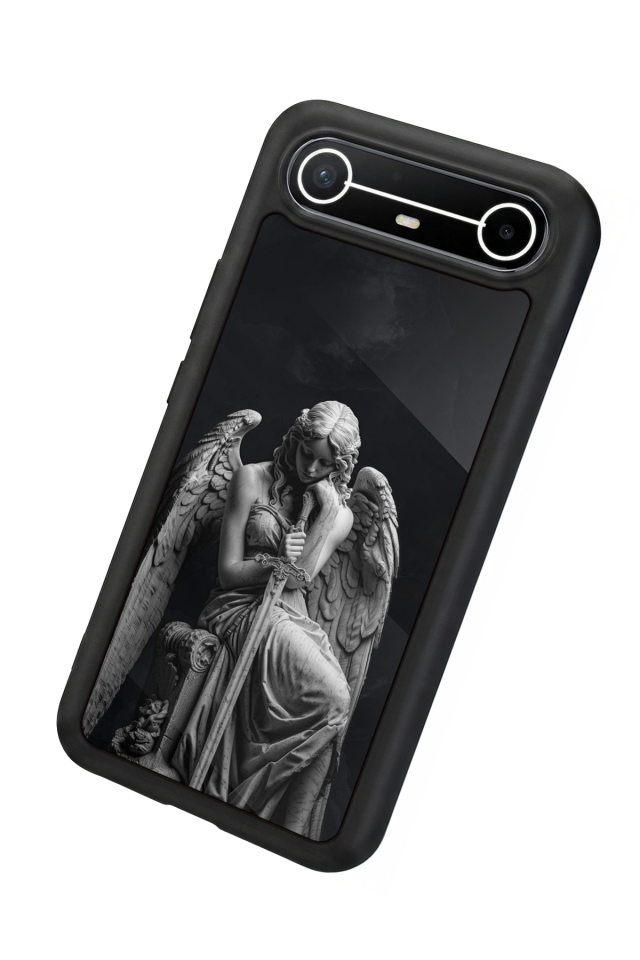 Tecno Spark Slim 5G Uyumlu Melek Tasarımlı Glossy Premium Kılıf