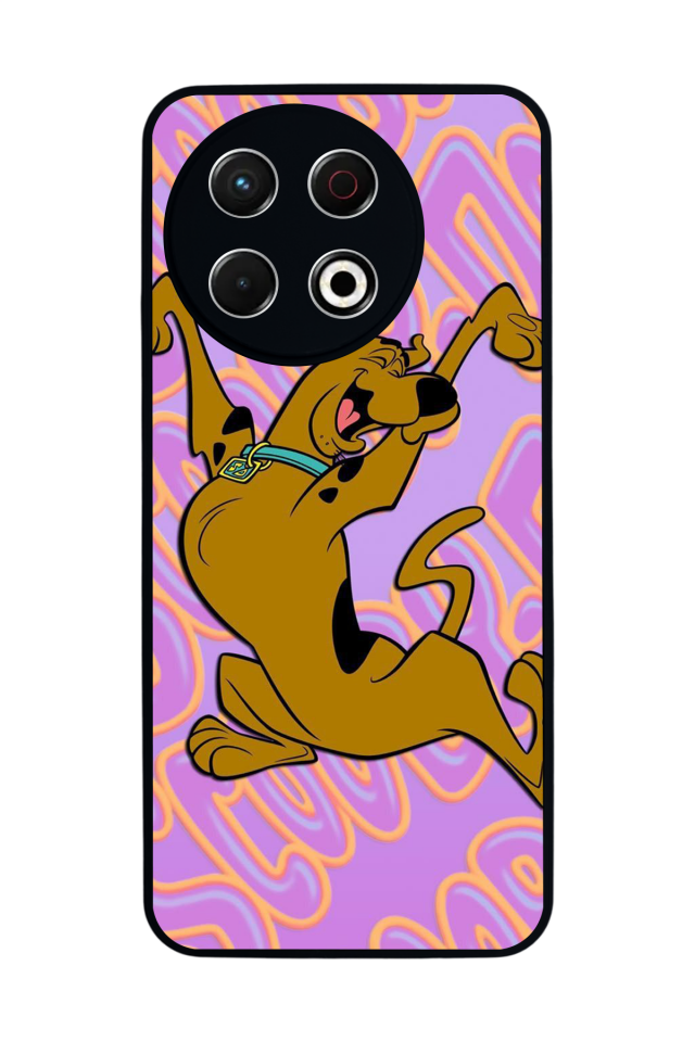 Tecno Spark 30 Pro Uyumlu Scooby Doo Tasarımlı Glossy Premium Kılıf