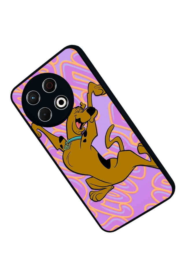 Tecno Spark 30 Pro Uyumlu Scooby Doo Tasarımlı Glossy Premium Kılıf