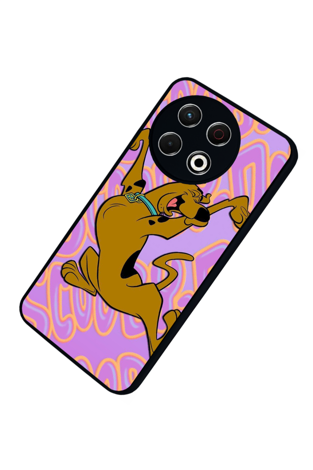 Tecno Spark 30 Pro Uyumlu Scooby Doo Tasarımlı Glossy Premium Kılıf