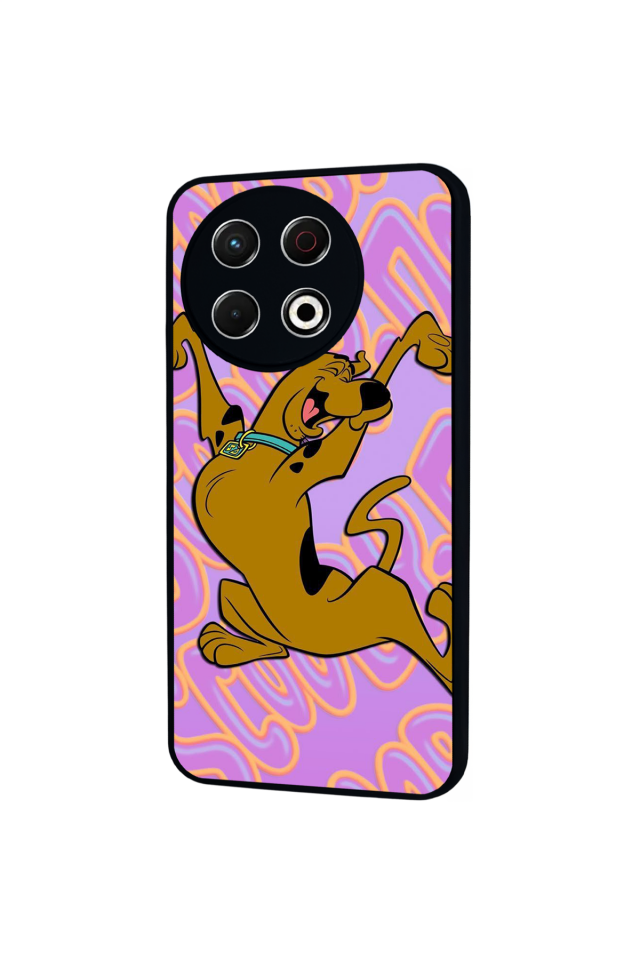 Tecno Spark 30 Pro Uyumlu Scooby Doo Tasarımlı Glossy Premium Kılıf