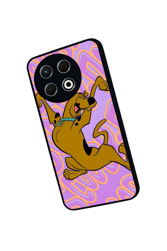 Tecno Spark 30 Pro Uyumlu Scooby Doo Tasarımlı Glossy Premium Kılıf