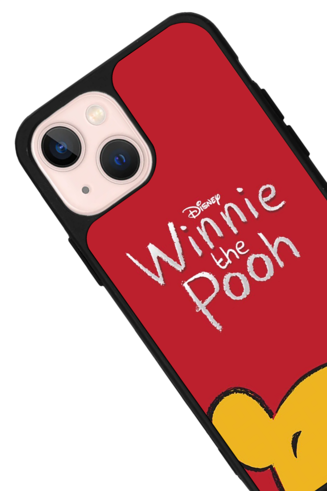 iPhone 13/14 Uyumlu Winnie Tasarımlı Glossy Premium Kılıf