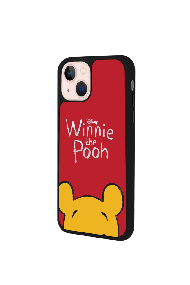 iPhone 13/14 Uyumlu Winnie Tasarımlı Glossy Premium Kılıf