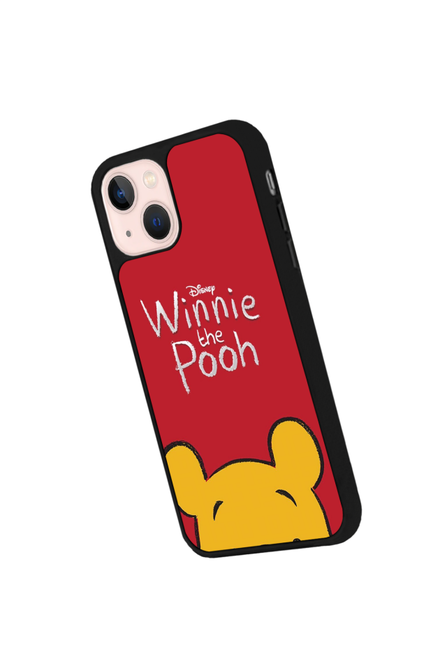 iPhone 13/14 Uyumlu Winnie Tasarımlı Glossy Premium Kılıf
