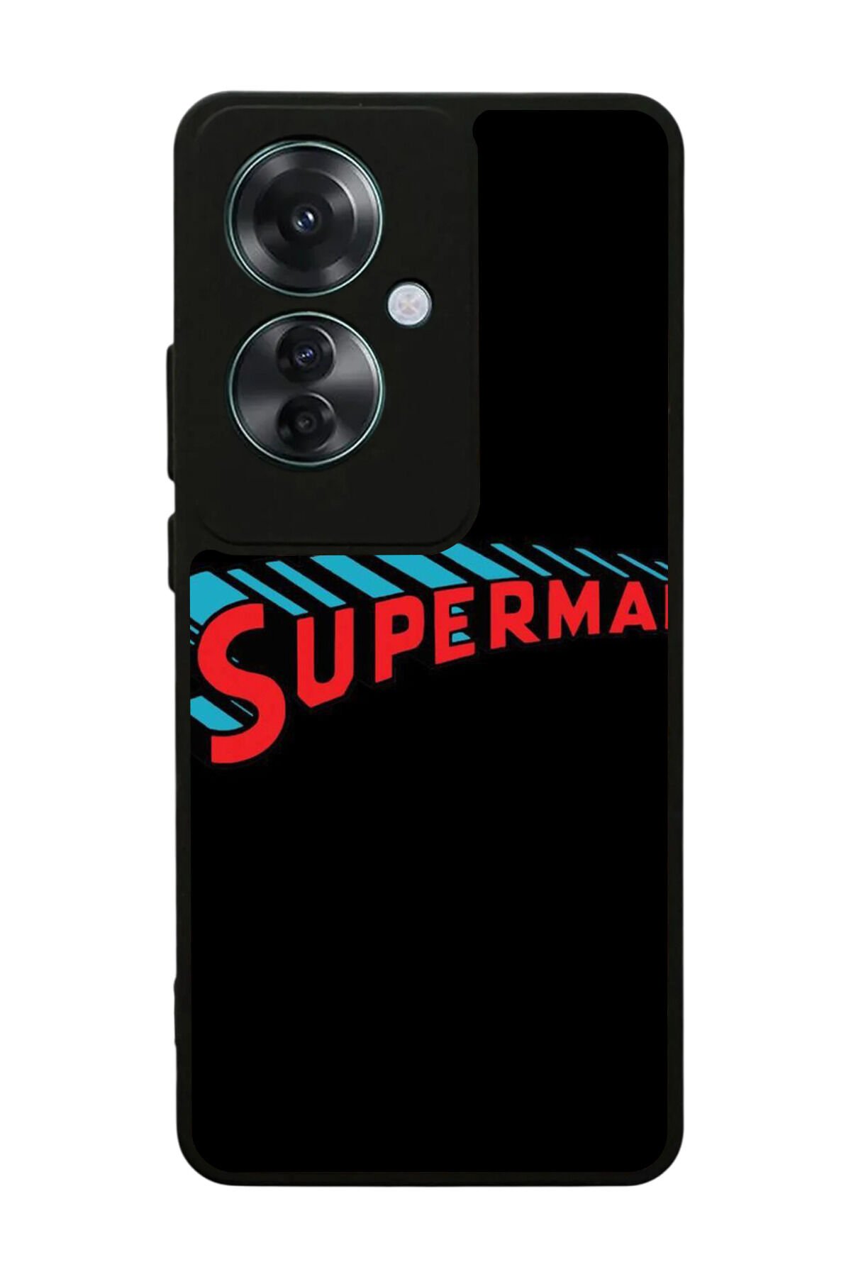 Oppo Reno 11F Uyumlu Superman Tasarımlı Glossy Premium Kılıf