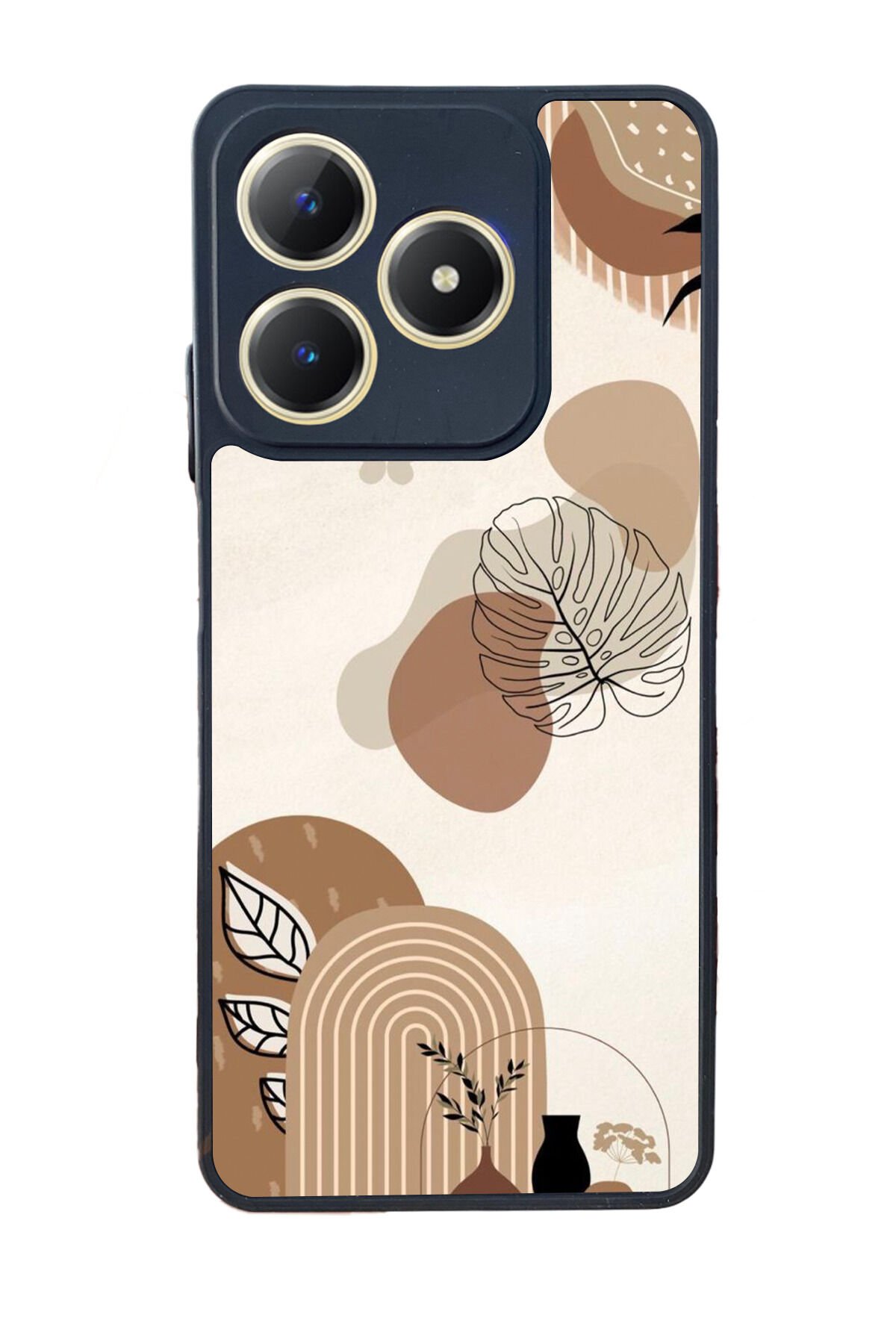 Realme C63 Mat Uyumlu Siyah Kılıf – Yumuşak Silikon, Koruyucu, Şok Emici Kapak