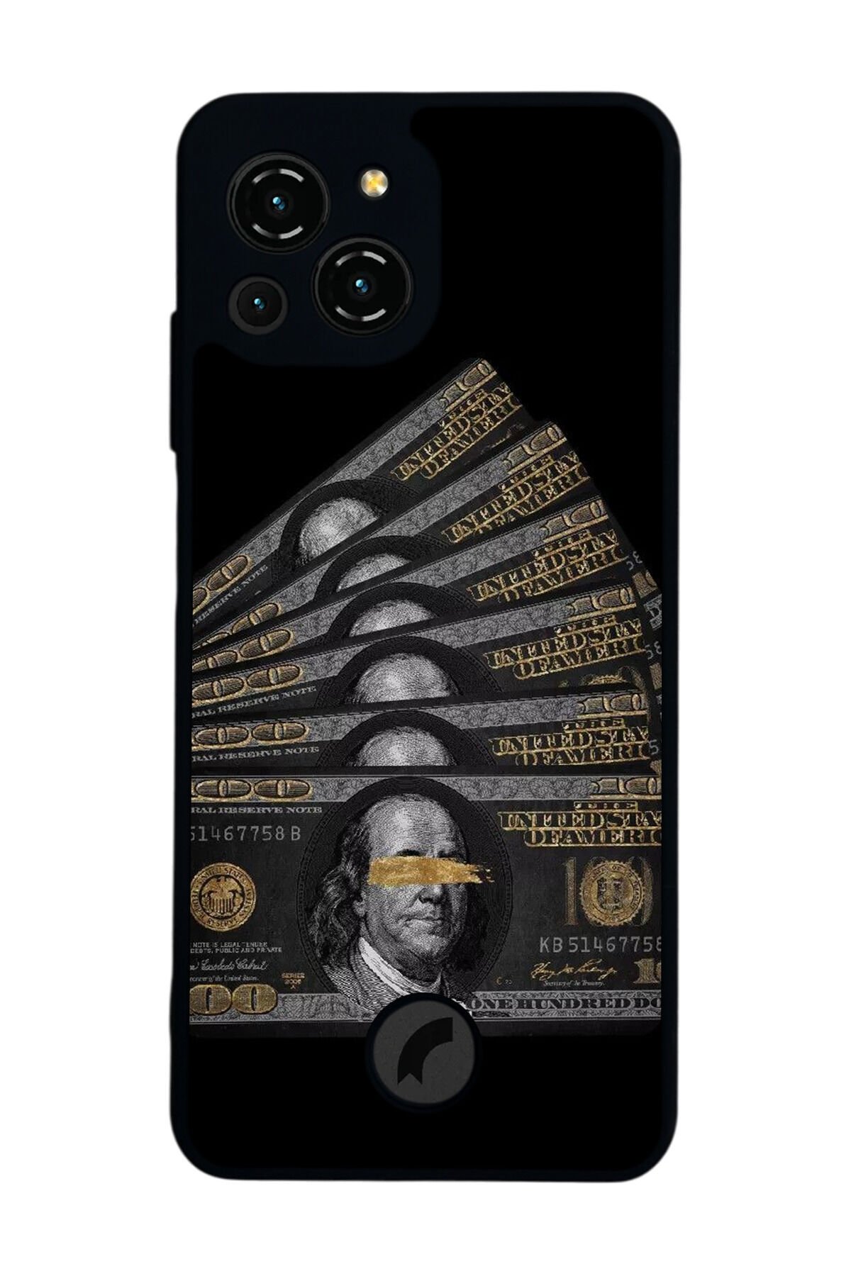 Reeder S23 Pro Max Uyumlu Para Tasarımlı Glossy Premium Kılıf