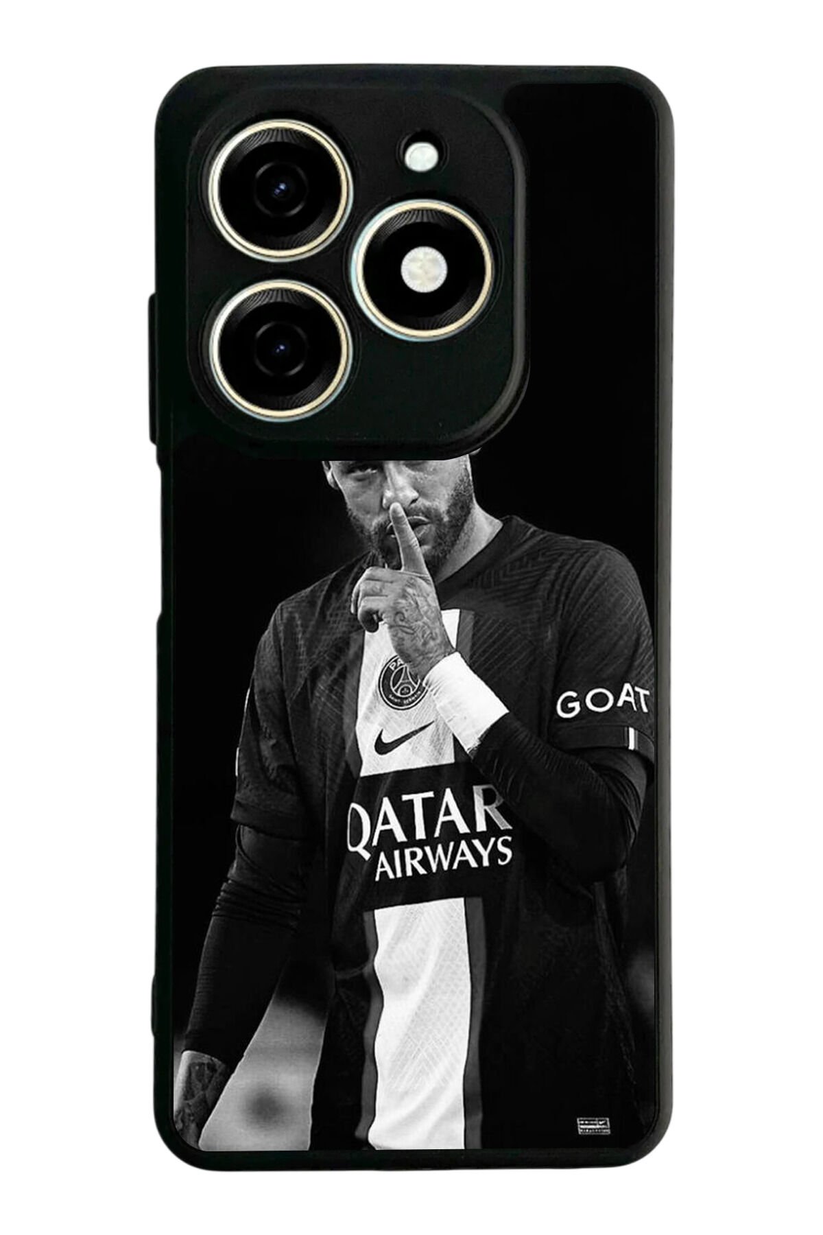 Infınıx Smart 8 Pro Uyumlu Neymar Tasarımlı Glossy Premium Kılıf