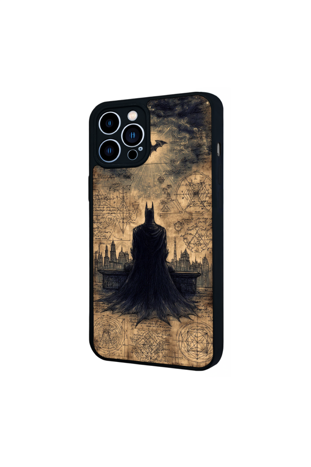 iPhone 12 Pro Max Uyumlu Batman Tasarımlı Glossy Premium Kılıf