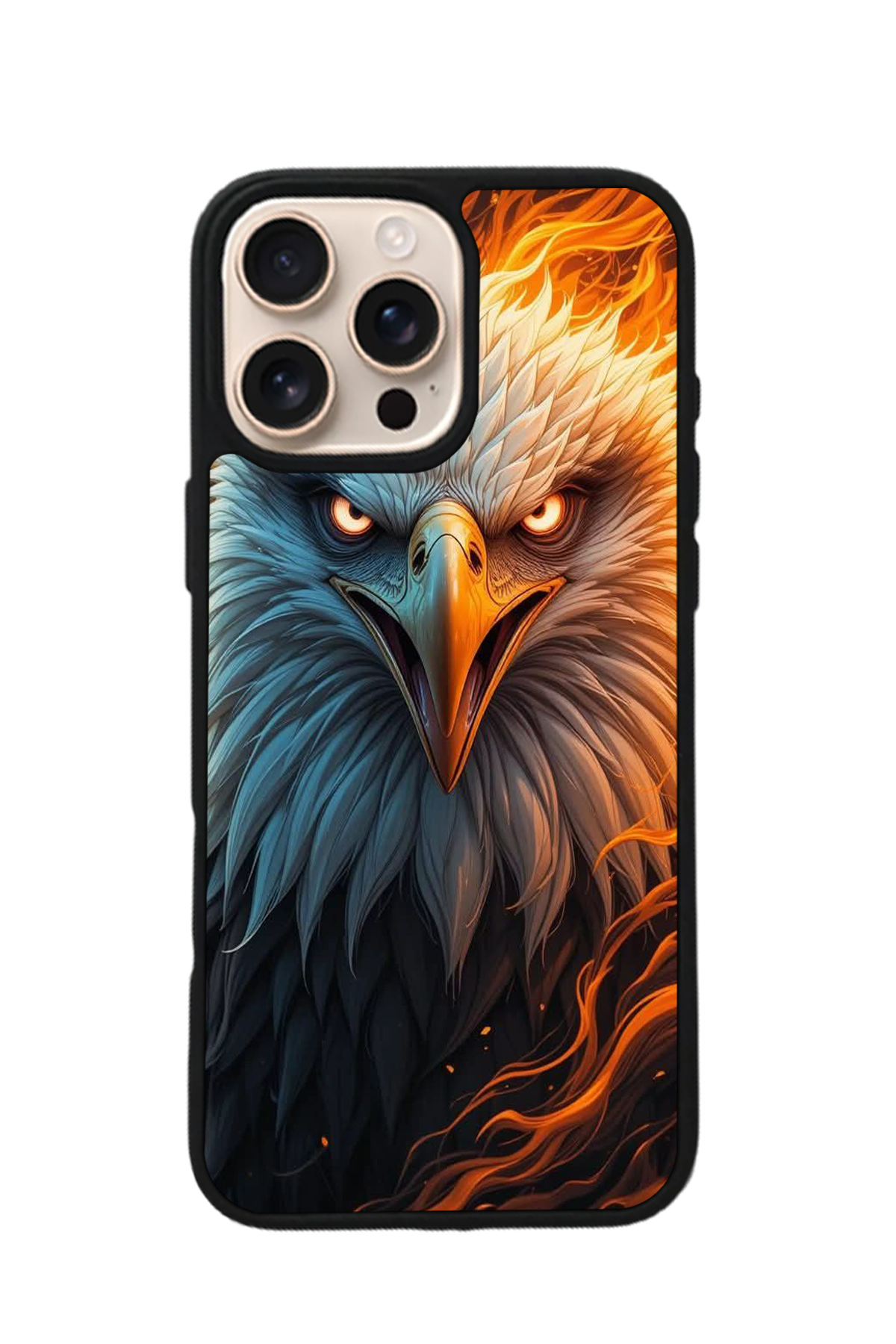 iPhone 16 Pro Uyumlu Besiktas Tasarımlı Glossy Premium Kılıf