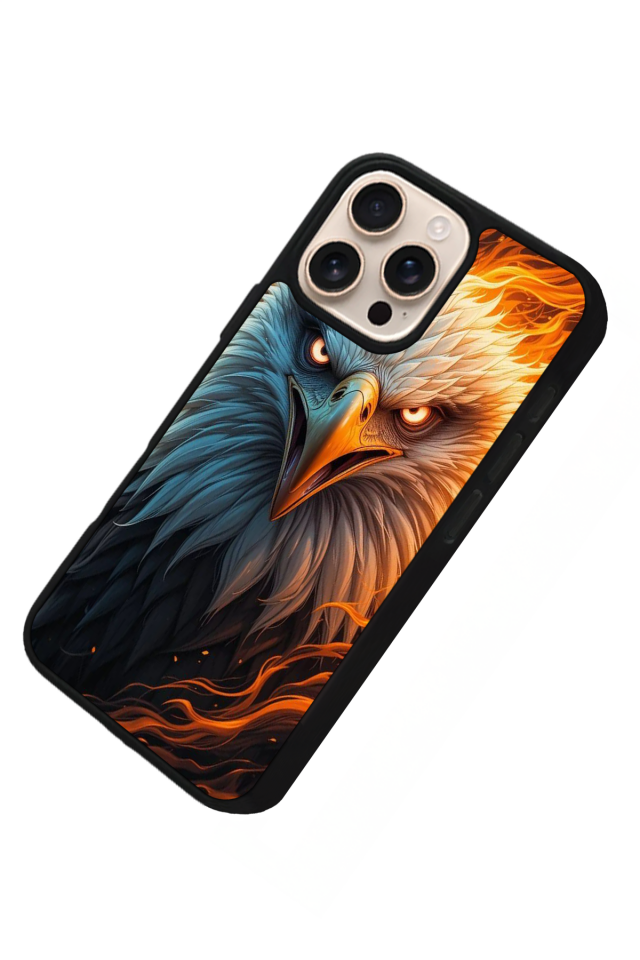 iPhone 16 Pro Uyumlu Besiktas Tasarımlı Glossy Premium Kılıf