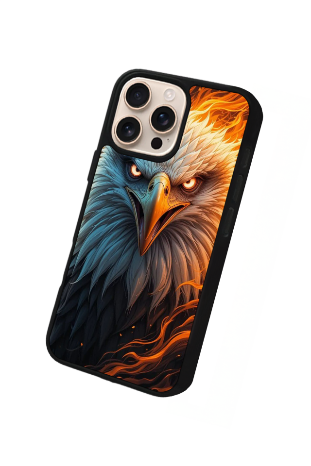 iPhone 16 Pro Uyumlu Besiktas Tasarımlı Glossy Premium Kılıf