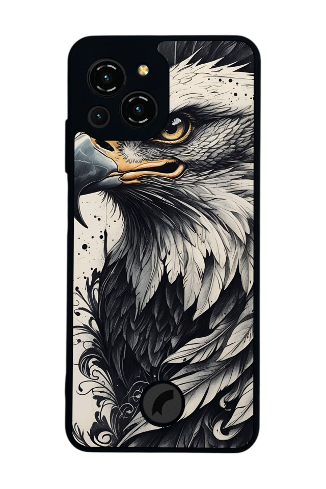 Reeder S23 Pro Max Uyumlu Besiktas Tasarımlı Glossy Premium Kılıf