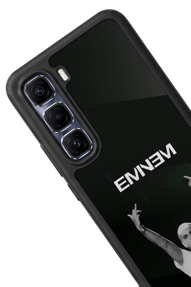 Infinix Hot 60 Pro Plus Uyumlu Eminem Tasarımlı Glossy Premium Kılıf