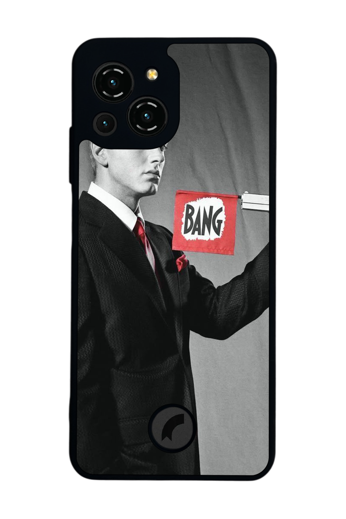 Reeder S23 Pro Max Uyumlu Eminem Tasarımlı Glossy Premium Kılıf