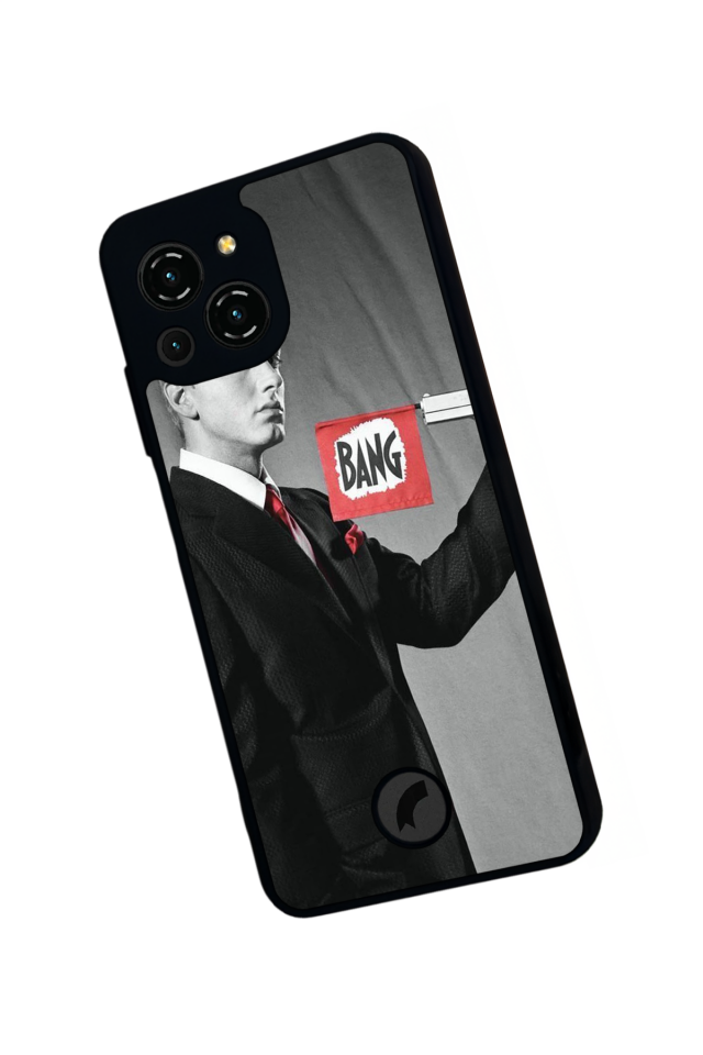 Reeder S23 Pro Max Uyumlu Eminem Tasarımlı Glossy Premium Kılıf