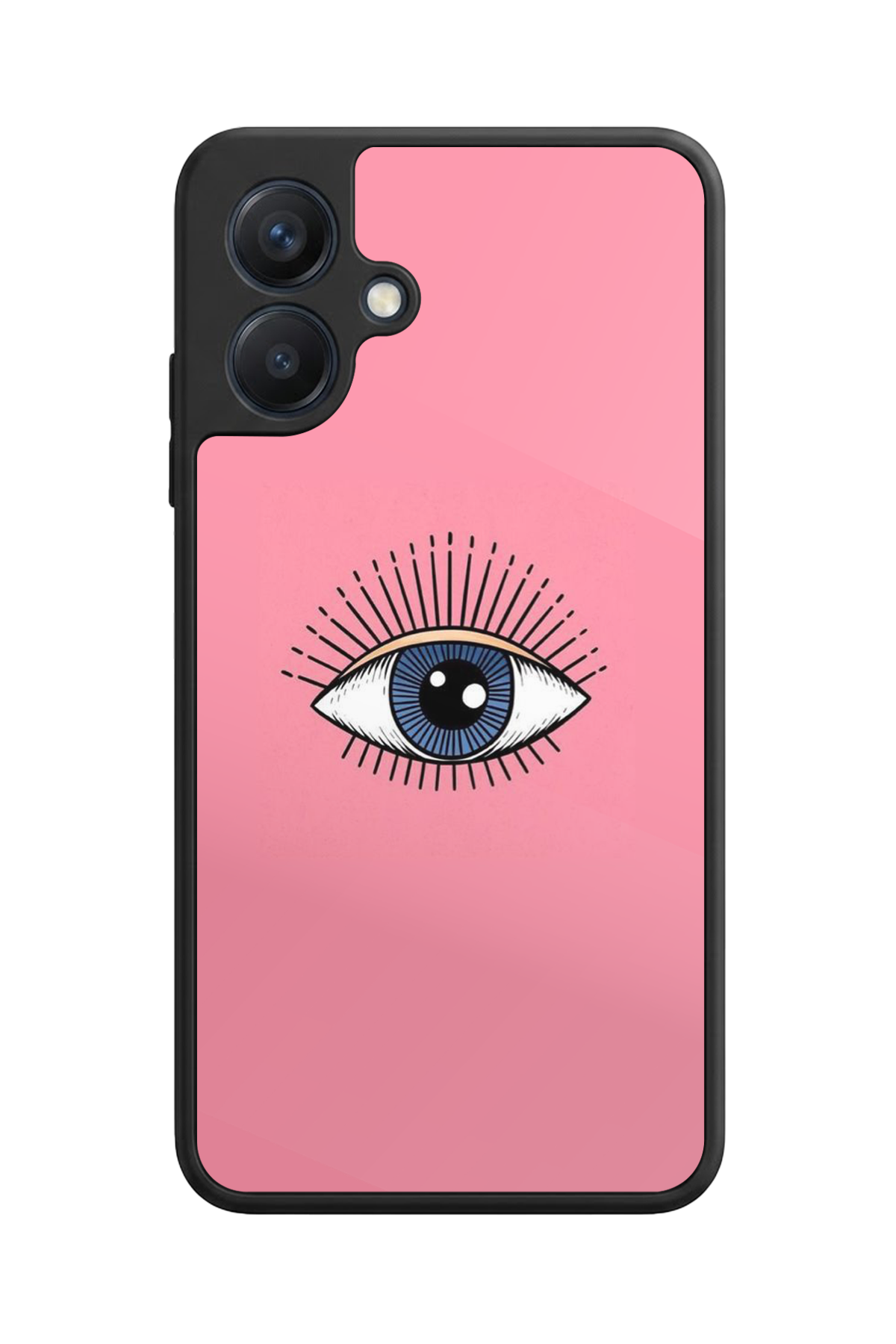 Samsung Galaxy A07 Uyumlu Göz Tasarımlı Glossy Premium Kılıf