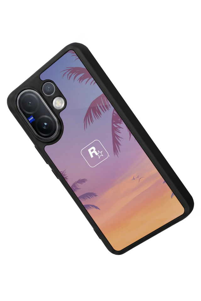Vivo V60 Uyumlu GTA Tasarımlı Glossy Premium Kılıf