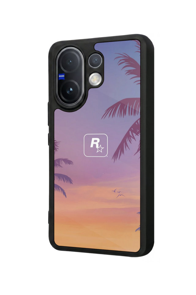 Vivo V60 Uyumlu GTA Tasarımlı Glossy Premium Kılıf