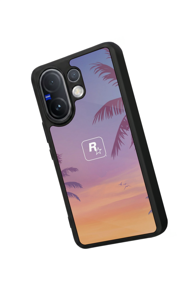 Vivo V60 Uyumlu GTA Tasarımlı Glossy Premium Kılıf