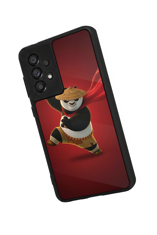 Samsung Galaxy A73 Uyumlu Kung Fu Panda Tasarımlı Glossy Premium Kılıf