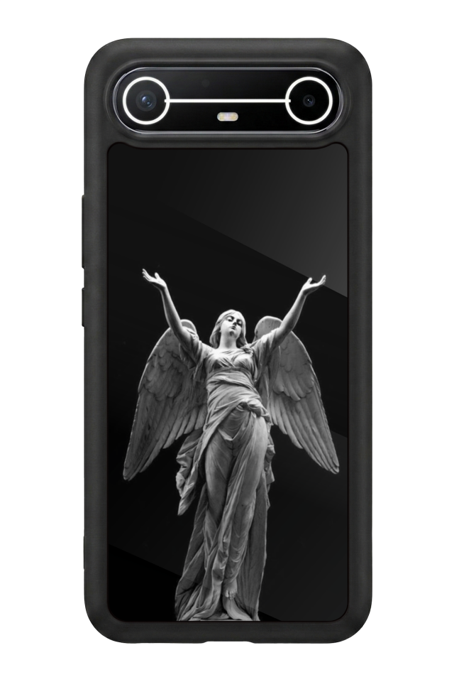 Tecno Spark Slim 5G Uyumlu Melek Tasarımlı Glossy Premium Kılıf