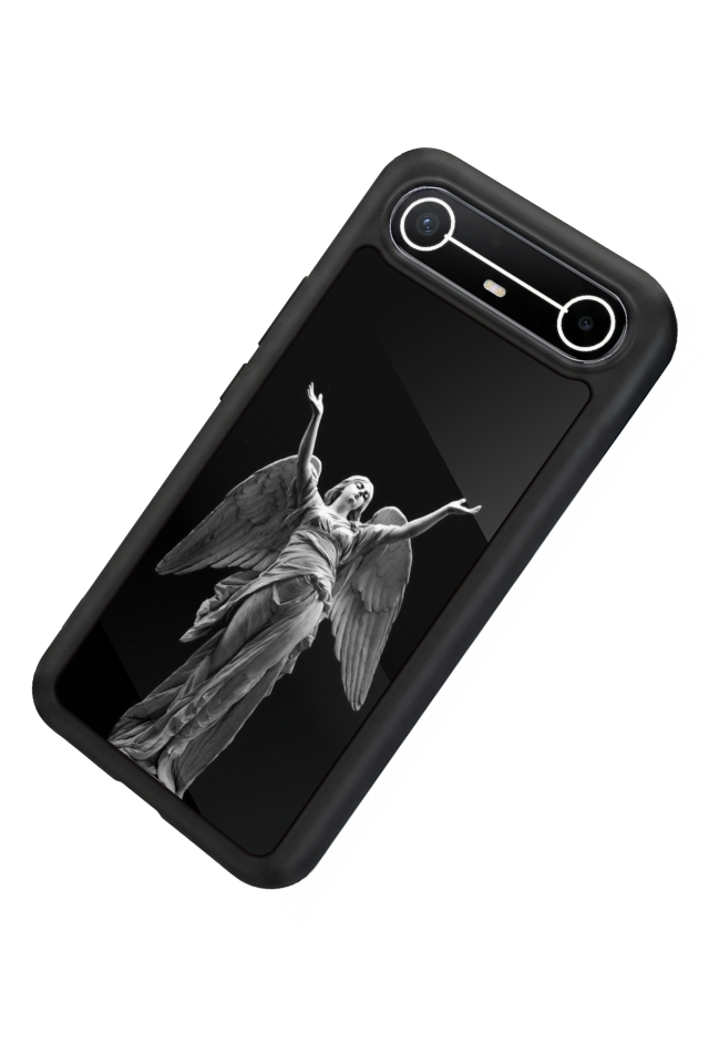 Tecno Spark Slim 5G Uyumlu Melek Tasarımlı Glossy Premium Kılıf