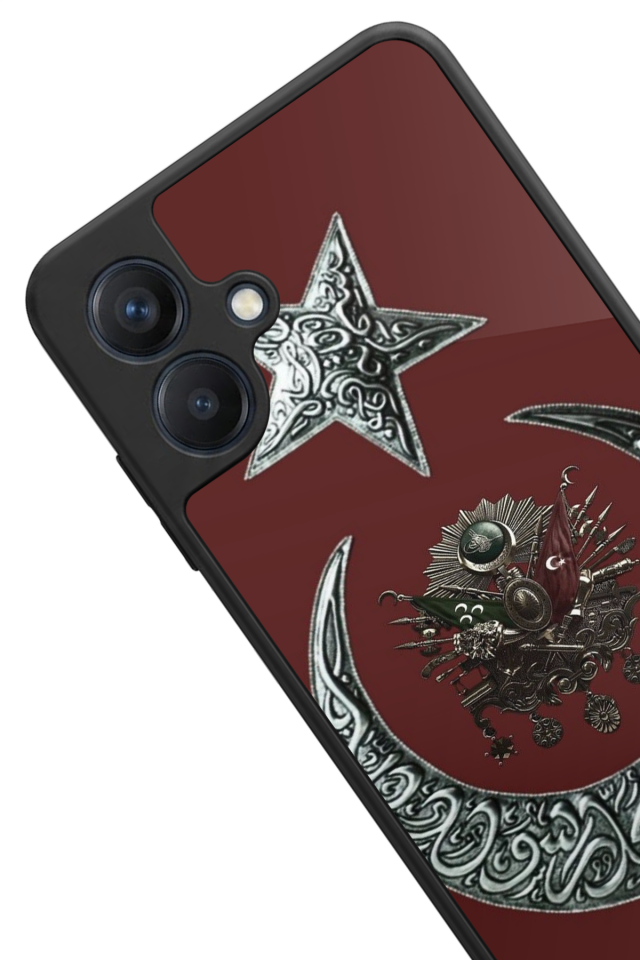 Samsung Galaxy A07 Uyumlu Osmanli Tugrasi Tasarımlı Glossy Premium Kılıf