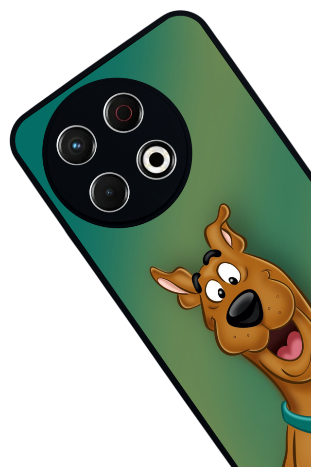 Tecno Spark 30 Pro Uyumlu Scooby Doo Tasarımlı Glossy Premium Kılıf