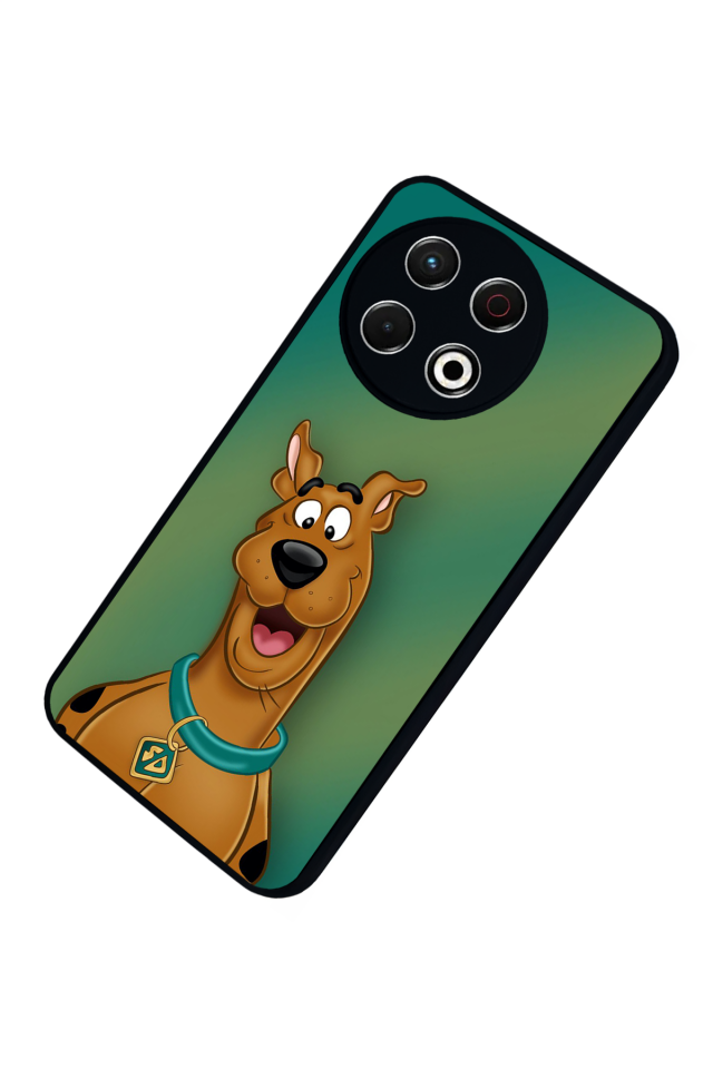Tecno Spark 30 Pro Uyumlu Scooby Doo Tasarımlı Glossy Premium Kılıf