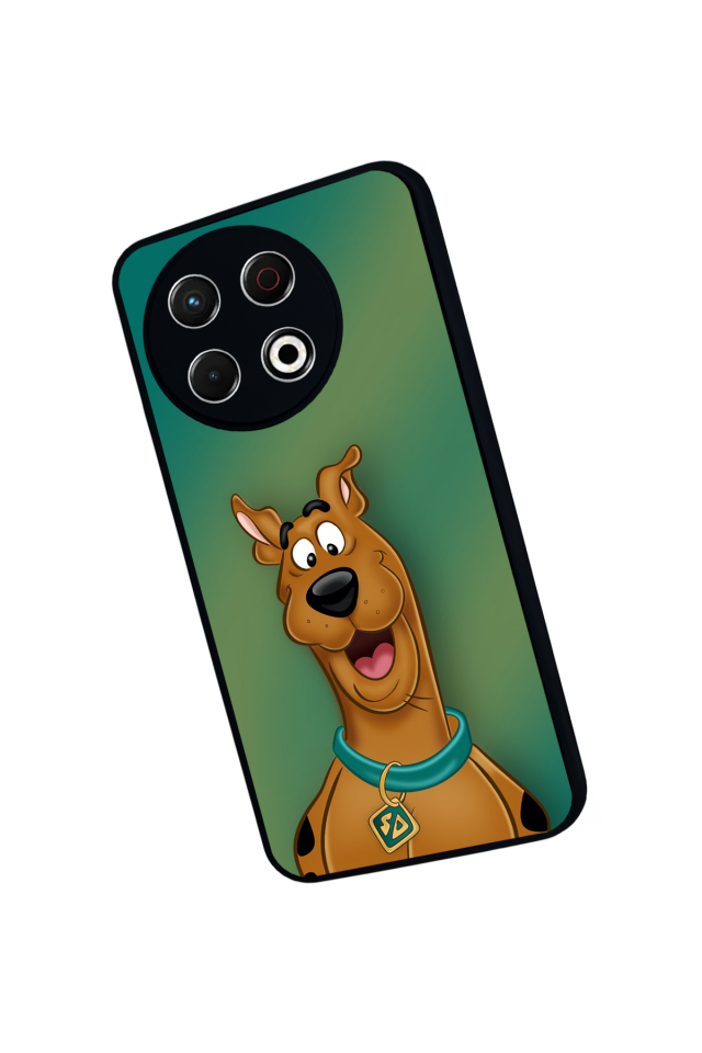 Tecno Spark 30 Pro Uyumlu Scooby Doo Tasarımlı Glossy Premium Kılıf