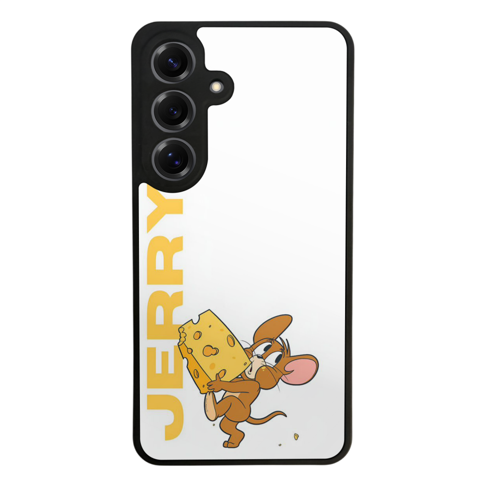 Samsung Galaxy S25 Uyumlu Tom And Jerry Tasarımlı Glossy Premium Kılıf