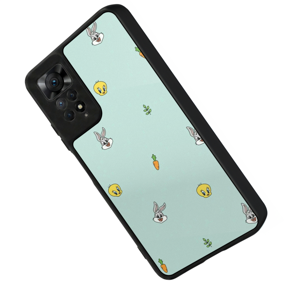 Xiaomi Redmi Note 11 Pro Uyumlu Tweety Tasarımlı Glossy Premium Kılıf