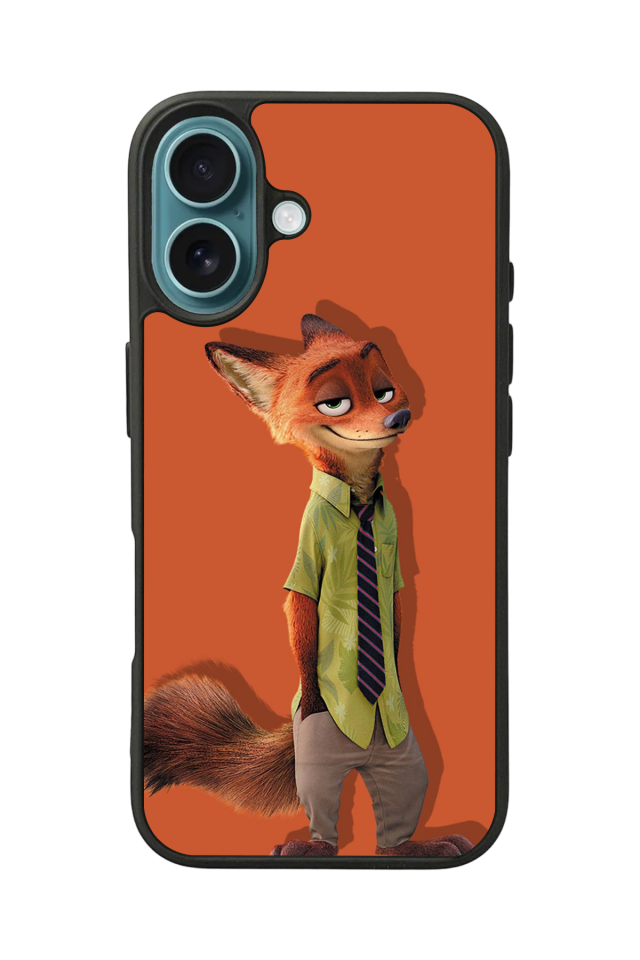 iPhone 16 Uyumlu Zootropolis Tasarımlı Glossy Premium Kılıf
